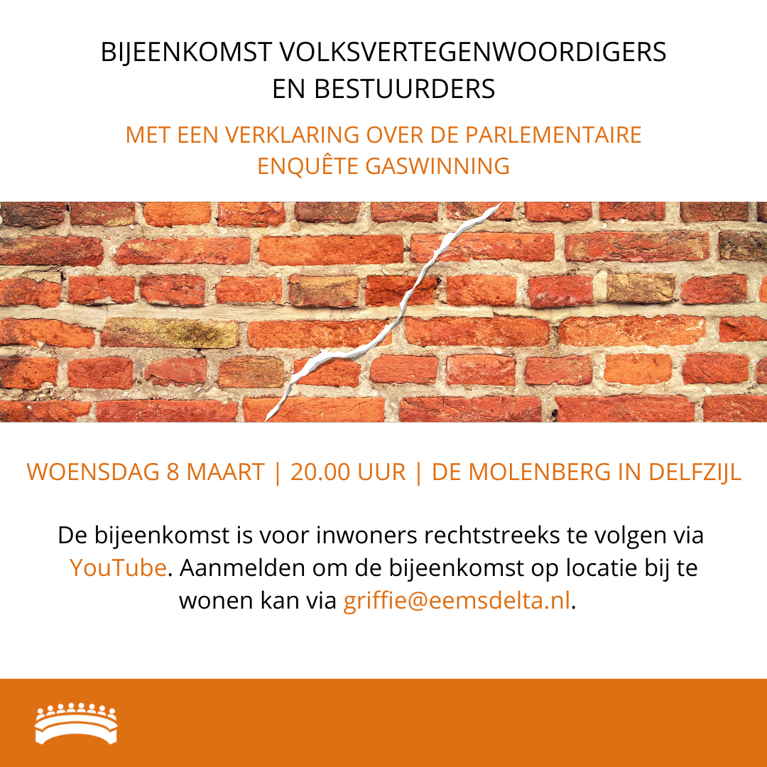 Poster van bijeenkomst